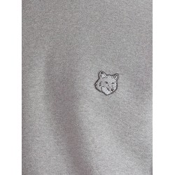 Cotton sweatshirt with Bold Fox Head patch