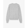 Cotton sweatshirt with lettering logo