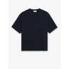 Cotton T-shirt with iconic logo patch