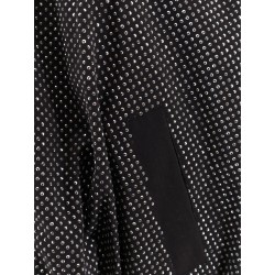 Modal jacket with all-over rhinestones