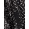 Modal jacket with all-over rhinestones