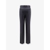 Keith wool trousers with pinstripe motif
