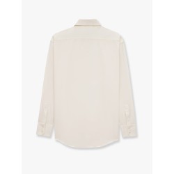 Certified cotton shirt with Monogram embroidery