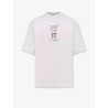 Organic cotton T-shirt with logo print