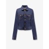 Jeans jacket with Triomphe buttons