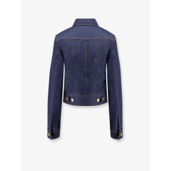 Jeans jacket with Triomphe buttons