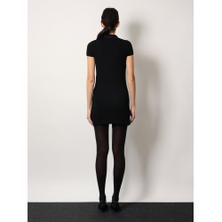 Polo wool blend mini dress
