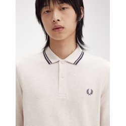 Piquet cotton polo shirt with logo
