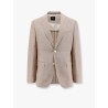 Lined wool blend blazer