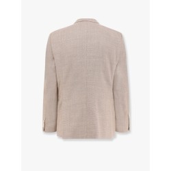 Lined wool blend blazer