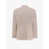 Lined wool blend blazer