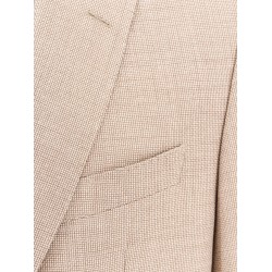 Lined wool blend blazer
