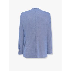 Lined wool blend blazer