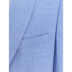 Lined wool blend blazer
