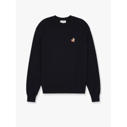 Cotton sweatshirt with speedy fox patch