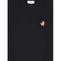 Cotton sweatshirt with speedy fox patch