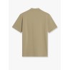 Cotton polo shirt with iconic logo patch