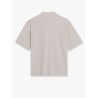 Cotton polo shirt with bold fox head patch