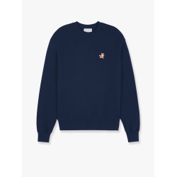 Cotton sweatshirt with speedy fox patch