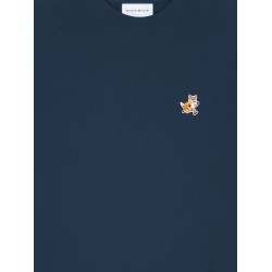 Cotton sweatshirt with speedy fox patch