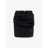 Responsible  wool mini skirt with medusa detail