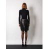 Leather skirt