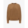 Certified cotton sweatshirt with logoed label