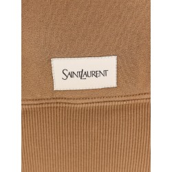 Certified cotton sweatshirt with logoed label