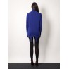 Cashmere sweater with garter detail