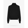 Sustainable wool sweater with embroidered monogram