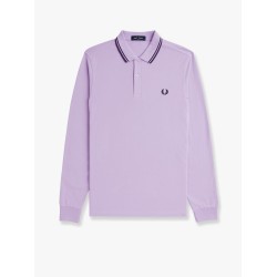 Piquet cotton polo shirt with logo