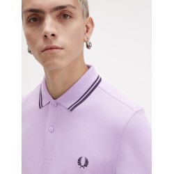 Piquet cotton polo shirt with logo