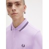 Piquet cotton polo shirt with logo