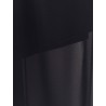 Viscose trouser with transparent effect