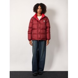 Verone re/icon padded and quilted nylon jacket with frontal logo patch