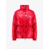 Verone re/icon padded and quilted nylon jacket with frontal logo patch