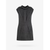 Jersey dress with padded effect