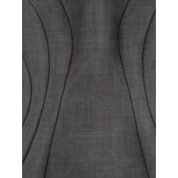 Jersey dress with padded effect