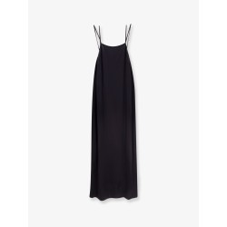 Satin long dress