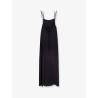 Satin long dress