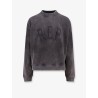 Cotton sweatshirt with frontal rep logo