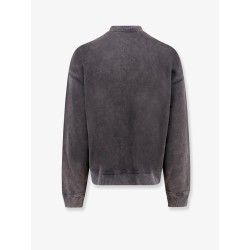 Cotton sweatshirt with frontal rep logo