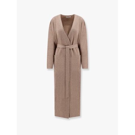 Gestro wool and cashmere coat with belt