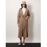 Gestro wool and cashmere coat with belt