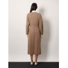 Gestro wool and cashmere coat with belt