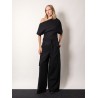 Virgin wool cargo trouser