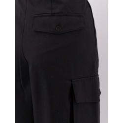 Virgin wool cargo trouser