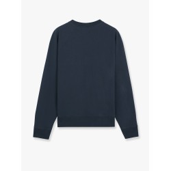 Cotton sweatshirt with iconic patch