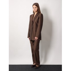 Vermont mohair and wool blazer
