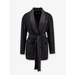 Pau viscose blend blazer with all-over sequins